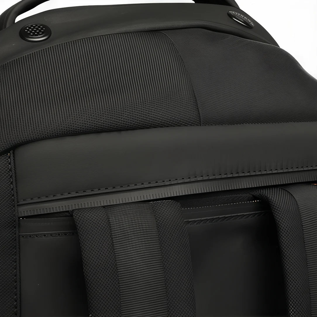 Sac de voyage antivol TSA Agora noir avec sangles rembourrées et poche en maille