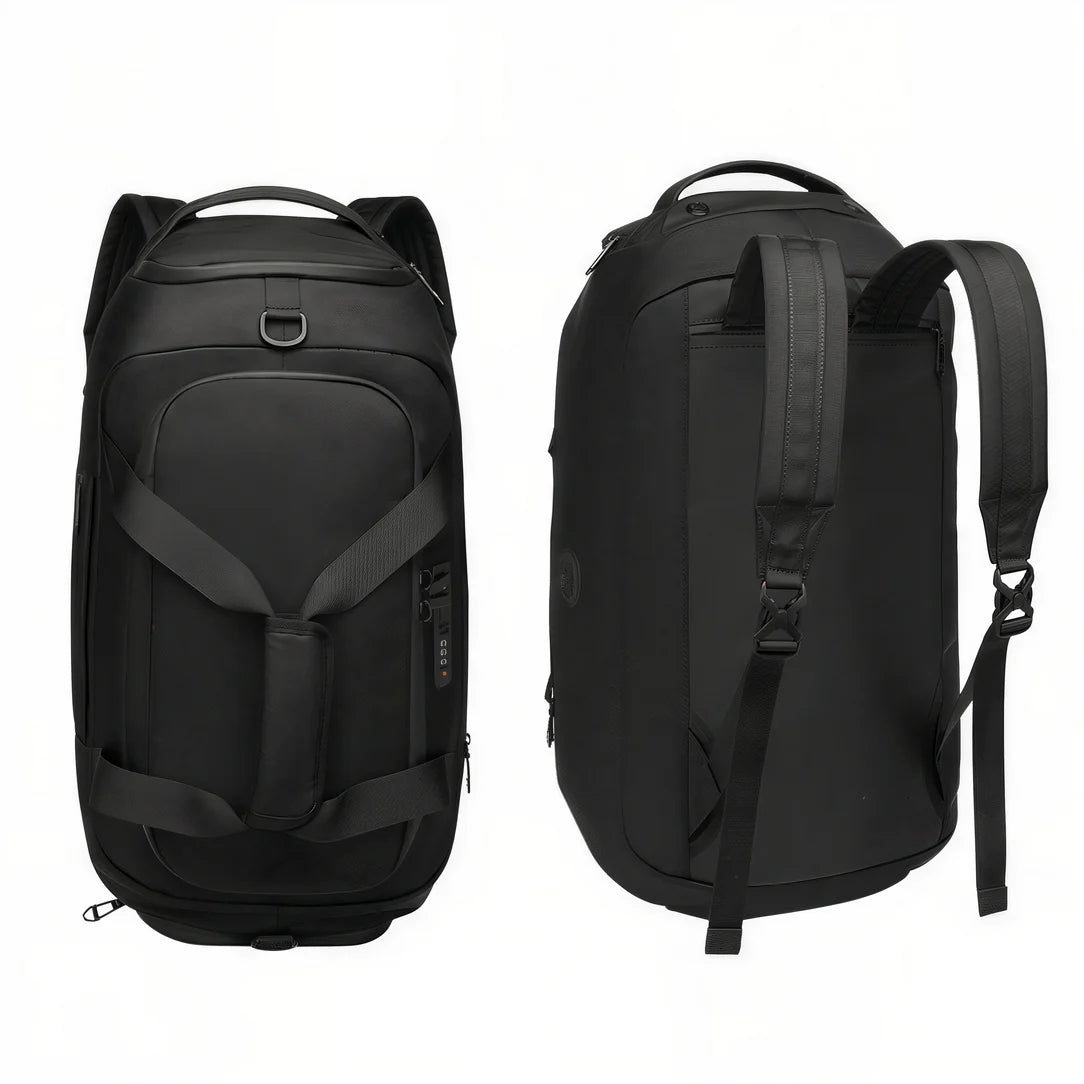 Sac de voyage antivol TSA Agora noir avec compartiments et sangles