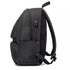 Sac d école collège garçon avec sac à dos noir, port de recharge USB et panneau dorsal rembourré
