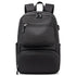 Sac d école collège garçon avec sac à dos noir à multiples poches, bretelles rembourrées et port de chargement USB