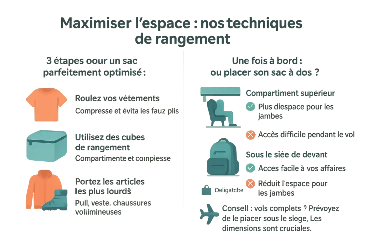 Comment choisir un sac à dos pour voyager en avion