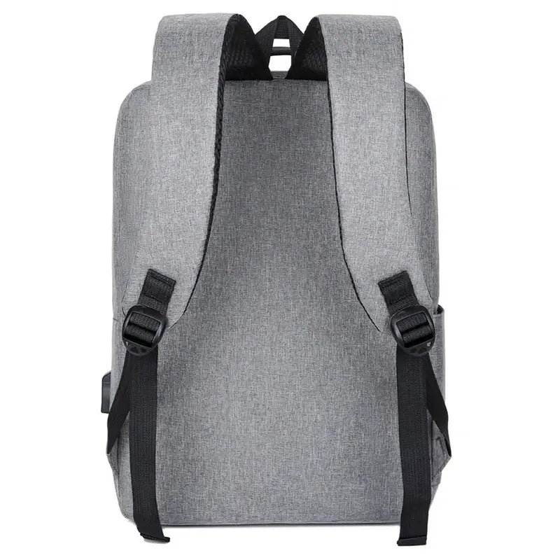 Sac à dos ordinateur usb gris