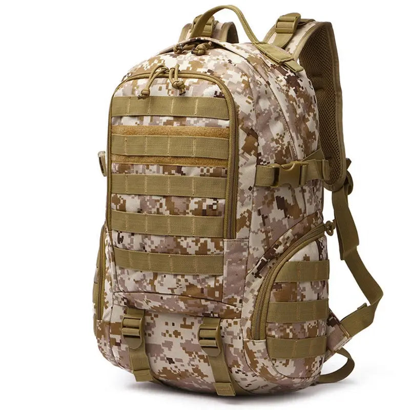 sac à dos militaire de randonnée camouflage désert