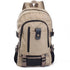 Sac à dos cartable homme en toile