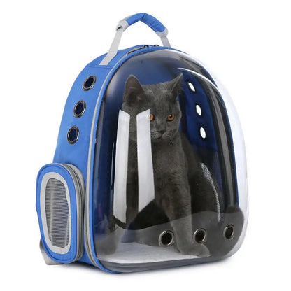 sac a dos pour chat transparent