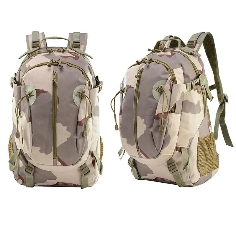 sac à dos style militaire camouflage 