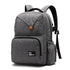 Cartable noir d'école en tissu