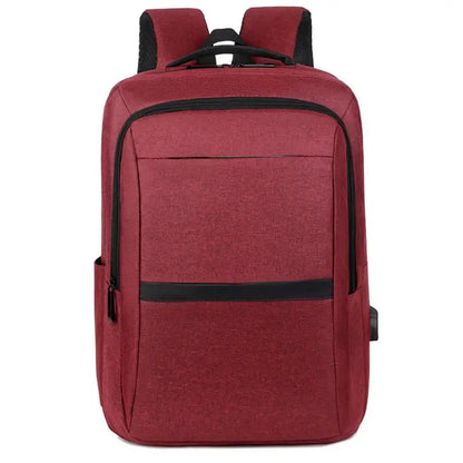 Sac à dos ordinateur usb rouge