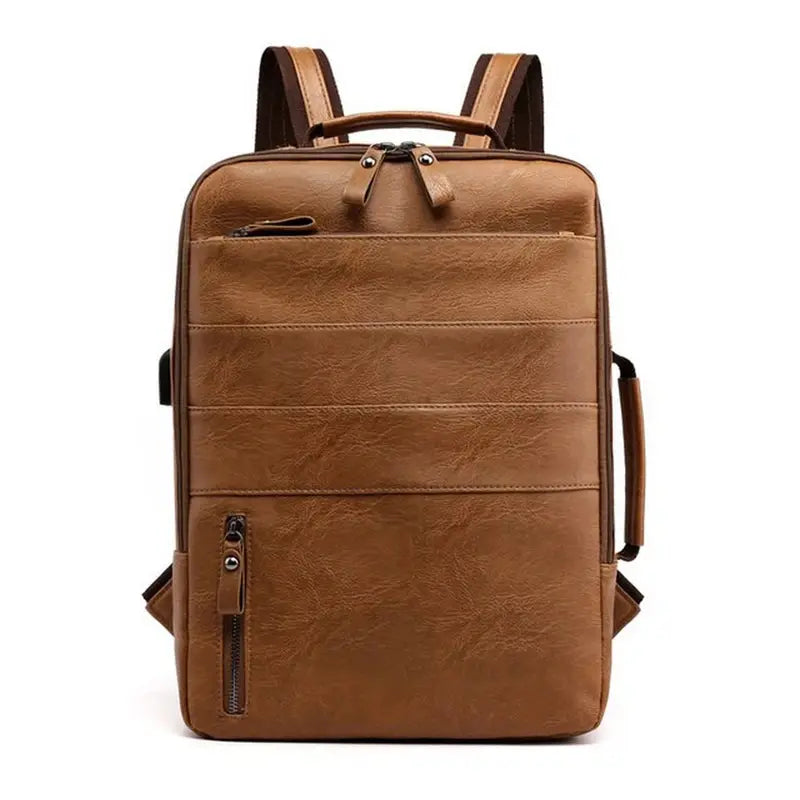 Sac à dos en simili cuir homme
