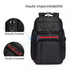 Sac à dos cartable homme multifonction noir