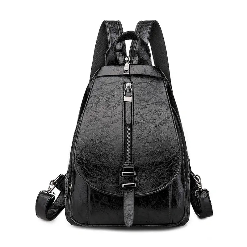 Petit sac à dos femme en cuir