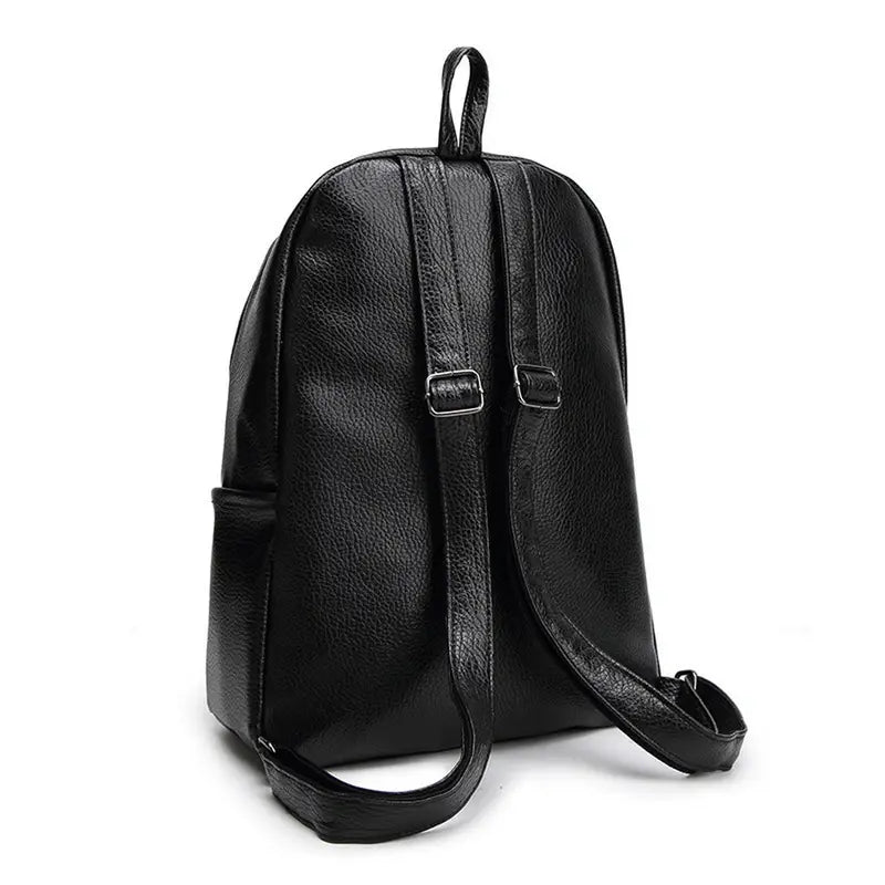 Sac à dos cuir femme noir