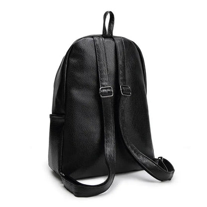 sac à dos cuir femme noir tendance