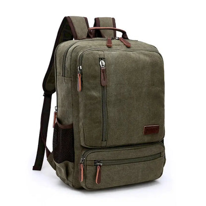 Cartable vintage homme vert