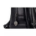 Sac à dos en cuir noir pour femme