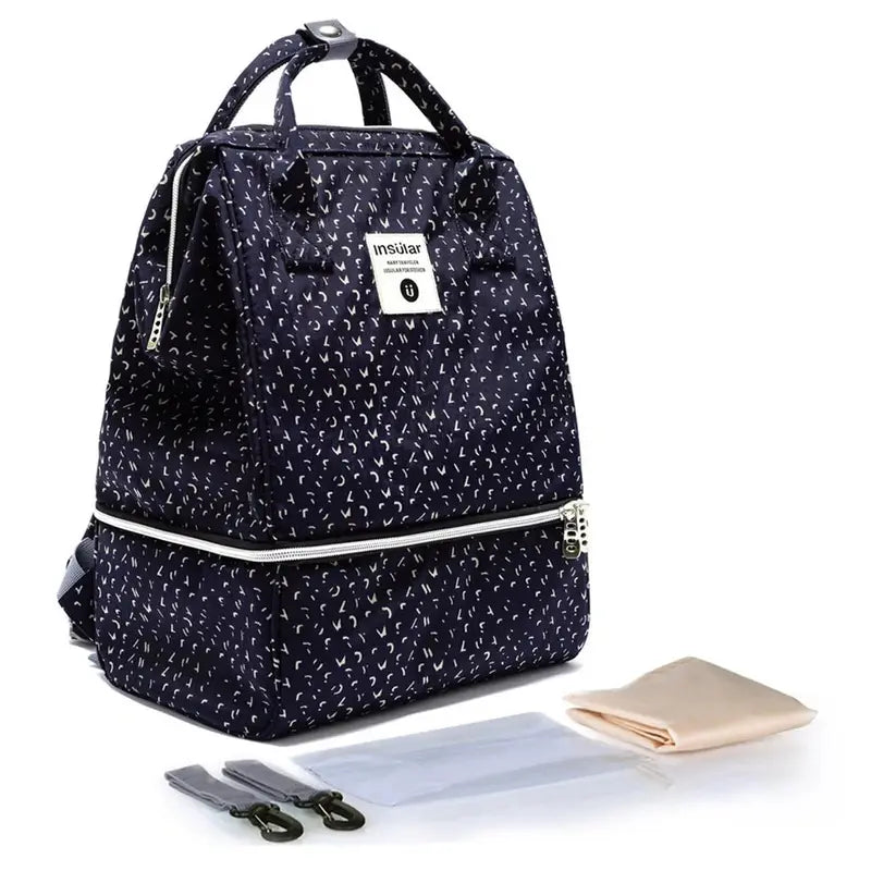 Sac à dos à langer imperméable
