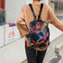 Sac à dos multicolore pour femme