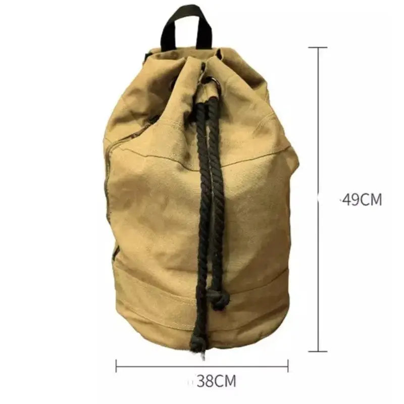 sac à dos en toile dimensions : 49cmx38cm