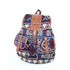 Sac à dos femme en toile imprimée
