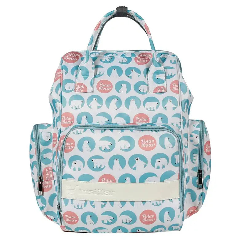 Sac à bandoulière à langer à motif imprimé