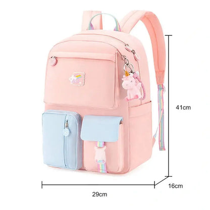 sac à dos maternelle fille dimensions : 41cmx29cmx16cm