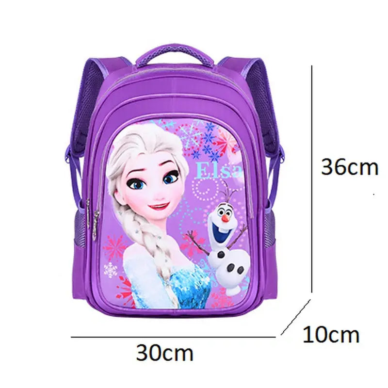 sac à dos reine des neiges maternelle M dimensions : 36cmx30cmx10cm