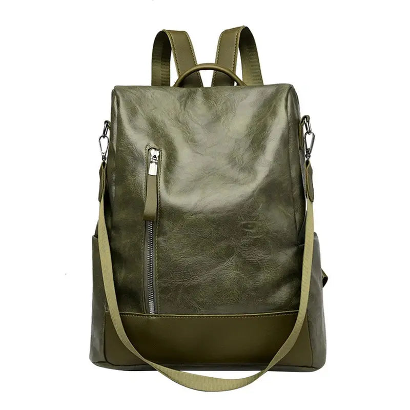 Sac à dos cuir souple femme