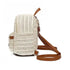 Petit sac à dos femme de plage en paille