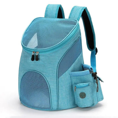sac à dos pour chat adulte bleu
