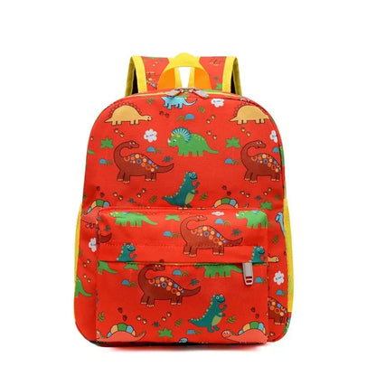 sac à dos maternelle garçon dinosaure rouge