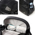 Sac à dos à langer en cuir pour bébé