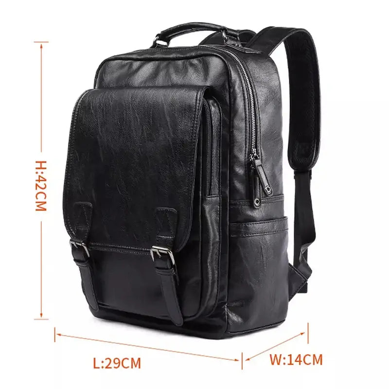 sac à dos ordinateur homme imitation cuir dimensions : 42cmx29cmx14cm