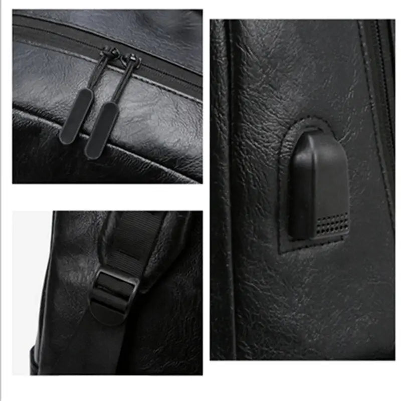 sac à dos cuir homme ordinateur port usb